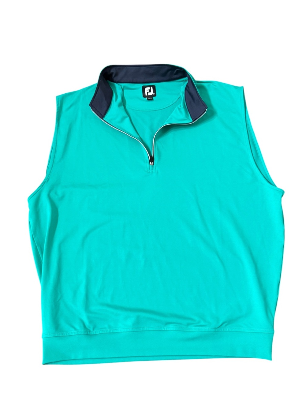 FootJoy Teal and Navy Golf Pullover Vest